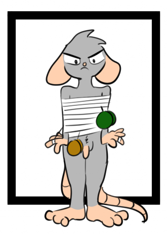 Nudist Mouse